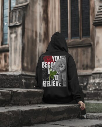 Believe In Yourself Printed Hoodie