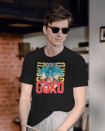 Goku Anime Front Print Unisex T-shirt