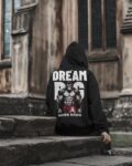 Dream Big Gym Printed Cotton Fleece Hoodie