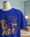 man cycle blue