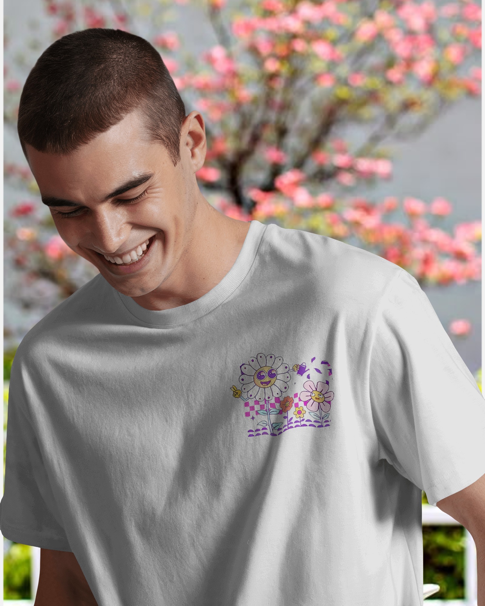 man white kindness front