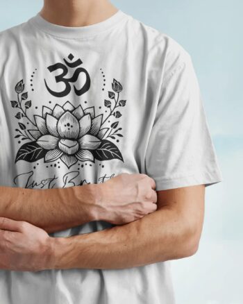 OM Just Breathe Unisex T-shirt
