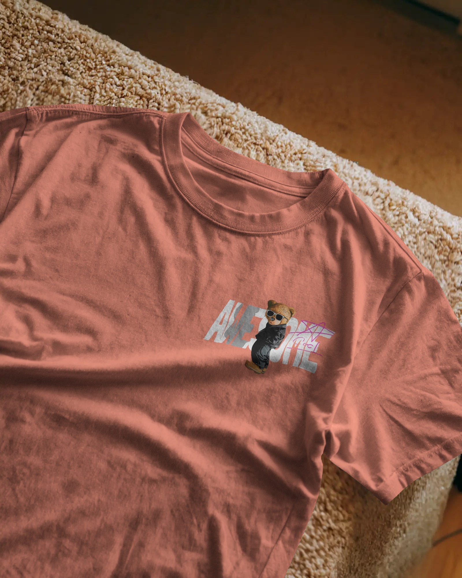 peachking teddy front