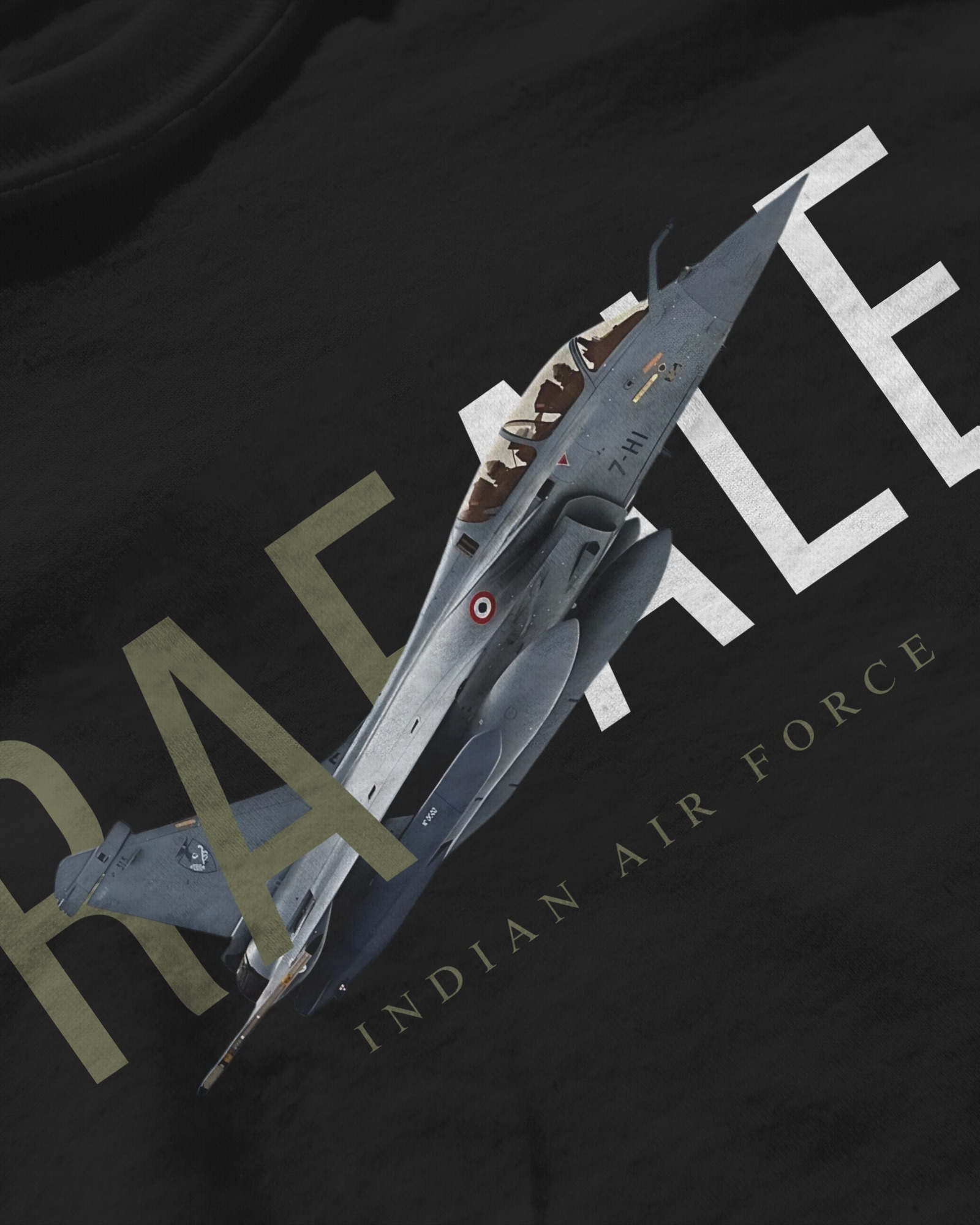 black rafale closeup