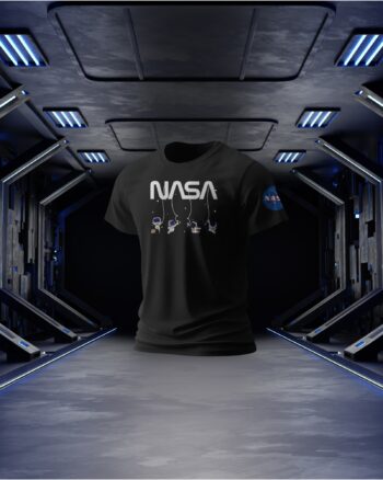 Hanging Astronaut Nasa Cotton T-shirt