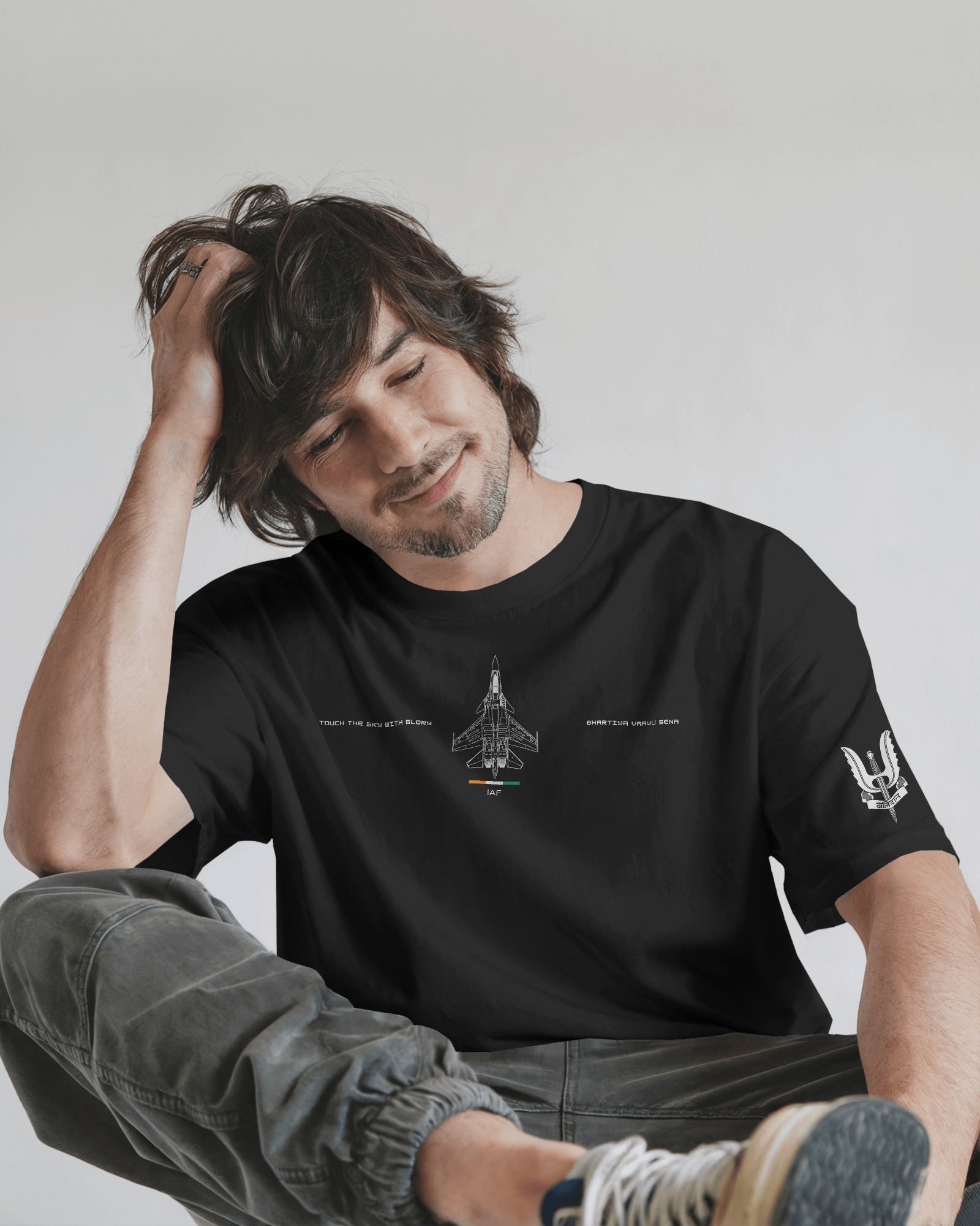 man black closeup
