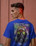 survivor back blue