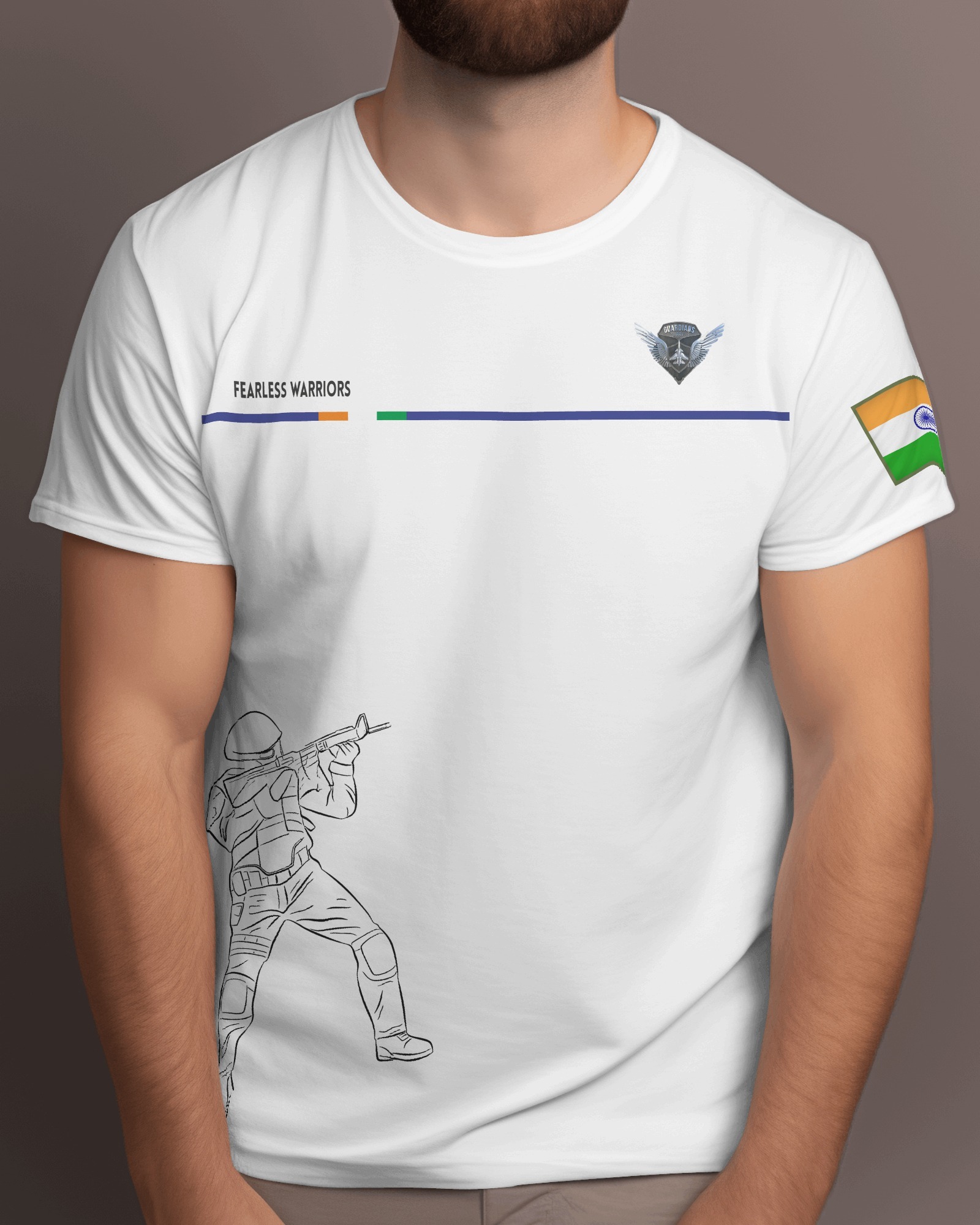 man white full